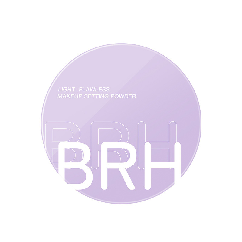 BRH清透无暇定妆散粉控油不卡粉持久不易脱妆防水防汗干油皮正品