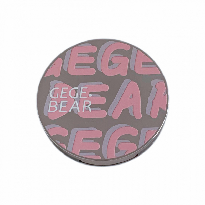 Gegebear羽感柔雾定妆粉饼粉质细腻柔焦通透防水哑光持妆自然粉饼