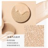 YS丝滑粉色气垫霜持久控油不易脱妆遮瑕提亮自然BB霜正装小样批发