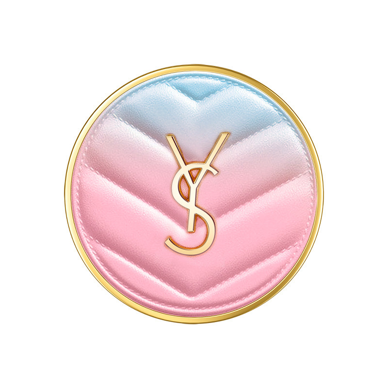 YS蓝粉渐变气垫持久不脱妆防水控油轻薄遮瑕自然提亮BB霜工厂批发