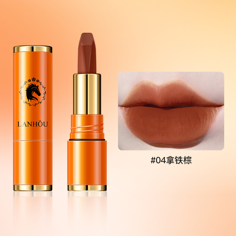 LANHOU不沾杯口红持久不掉色雾面哑光素颜显白学生平价唇釉批发