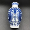 青花瓷花瓶陶瓷工艺品冰箱贴外贸创意磁铁仕女图中国特色商务礼品
