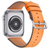适用苹果表带皮 apple watch皮 苹果手表表带皮iwatch表带皮新