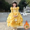 女童高级感生日重工礼服裙华丽宴会公主裙女孩宫廷风洛丽塔连衣裙