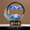 贝汉美风生水起流沙画摆件新中式客厅电视柜乔迁开业年会礼品批发