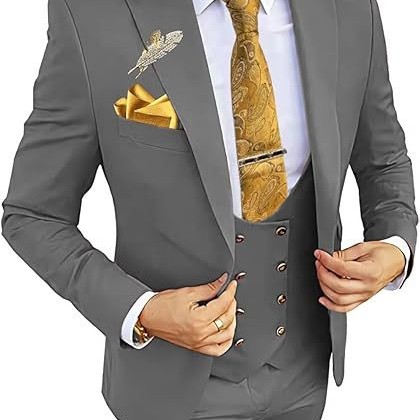 男款西服套装修身男士双排扣2026新款婚礼舞会商务礼服速卖通货源