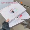 NICEKEY粉色芭蕾彩妆礼盒 唇泥粉饼腮红十色眼影初学者彩妆套装