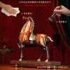 纯铜铜马马到成功领导办公室摆件客厅酒柜轻奢装饰品新居乔迁礼品