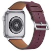 适用苹果表带皮 apple watch皮 苹果手表表带皮iwatch表带皮新
