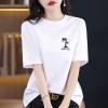 设计感纯棉短袖t恤女2026新款百搭休闲气质百搭夏季洋气半袖上衣