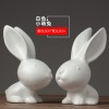 景德镇陶瓷摆件北欧客厅电视柜酒柜玄关鹿装饰品创意摆设创意摆设