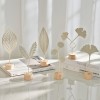 北欧风轻奢金属工艺品创意家居客厅玄关酒柜装饰品铁艺银杏叶摆件