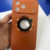 适用iphone17PRO大视窗磁吸手机壳15磨砂漏标苹果16秒变17保护套