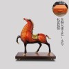 高档黄铜马到成功马摆件工艺品新中式客厅玄关办公室乔迁新居礼物