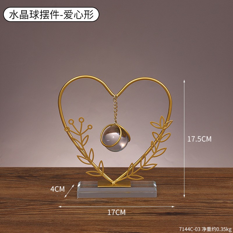 现代轻奢艺术摆件大全客厅书房电视柜办公室桌面装饰品树脂工艺品