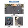 NASA纯棉短袖t恤男夏季潮牌新款大码宽松上衣青少年印花半袖情侣T