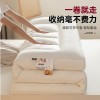 无印良酒店大豆纤维床垫遮盖物软床褥可叠双人家用卧室垫被