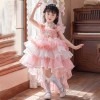 女童公主裙2026年新款夏装洋气时髦中大童韩版花神洛丽塔连衣裙潮
