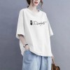 特大码200斤纯棉短袖t恤女2026夏季新款百搭休闲时尚减龄半袖上衣