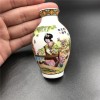 青花瓷花瓶陶瓷工艺品冰箱贴外贸创意磁铁仕女图中国特色商务礼品