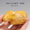 唐三彩陶瓷卧牛摆件风水家居博古架茶台卫生间客厅生肖瓷牛工艺品