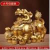 批发貔貅招才摆件一对客厅玄关办公室开业家居装饰品摆件黄铜貔貅
