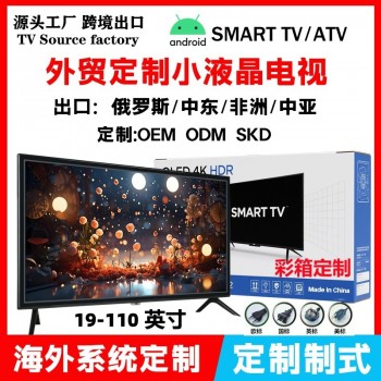 外贸厂家跨境直销85英寸/95英寸家用影院投屏智能LED显示屏电视机
