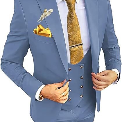 男款西服套装修身男士双排扣2026新款婚礼舞会商务礼服速卖通货源
