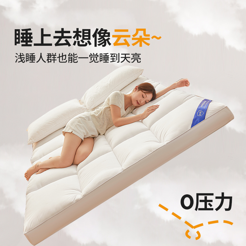 床垫软垫家用床褥垫卧室床垫垫褥防螨厚褥子羽丝棉垫被软铺底