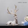 厂家直供麋鹿摆件玄关家居创意摆设品电视酒柜装饰品乔迁新居礼物