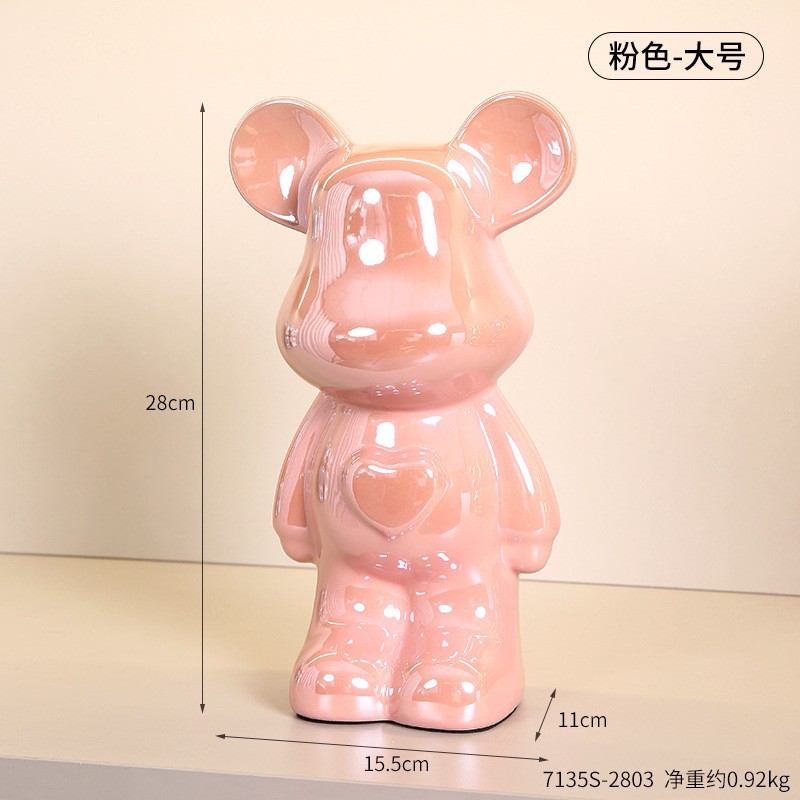 现代轻奢艺术摆件大全客厅书房电视柜办公室桌面装饰品树脂工艺品