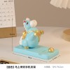 马上来财手机支架桌面摆件工位生肖马国潮装饰马年吉祥物有钱礼物