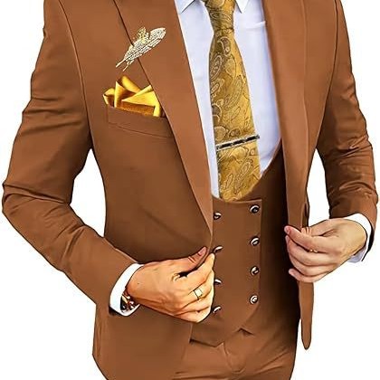 男款西服套装修身男士双排扣2026新款婚礼舞会商务礼服速卖通货源