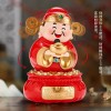 太阳能财神爷摇头办公室解压摆件喜庆招财大号车载生日礼物国潮批