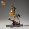 铜艺坊马到成功黄铜马摆件骏马奔腾铜马工艺品公司开业乔迁送礼品