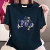 100%纯棉短袖t恤女夏季新款宽松大码遮肚子中长款复古透气半袖潮i