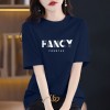 a高品质棉正肩短袖T恤女2026夏季新款显瘦宽松简约小众百搭T恤女