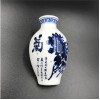 青花瓷花瓶陶瓷工艺品冰箱贴外贸创意磁铁仕女图中国特色商务礼品