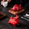 陶瓷招财牛摆件吉祥物家居客厅装饰品十二生肖牛年礼品茶桌茶宠