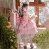 女童公主裙2026年新款夏装洋气时髦中大童韩版花神洛丽塔连衣裙潮