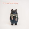 木制工艺品雕刻小猫摆件造型生日礼物diy一件代发木质木雕摆件