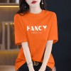 a高品质棉正肩短袖T恤女2026夏季新款显瘦宽松简约小众百搭T恤女