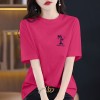 设计感纯棉短袖t恤女2026新款百搭休闲气质百搭夏季洋气半袖上衣