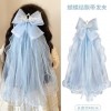 女童艾莎公主裙2026夏季儿童洛丽塔公主裙女孩爱莎生日礼服连衣裙