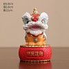 国潮佛山舞狮醒狮创意摆件高级感小众桌面茶桌装饰工艺品生日礼物