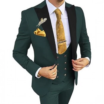 男款西服套装修身男士双排扣2026新款婚礼舞会商务礼服速卖通货源