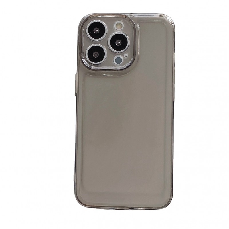 适用苹果17promax透明手机壳iphone16tpu防摔15太空全包13保护套