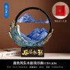 贝汉美风生水起流沙画摆件新中式客厅电视柜乔迁开业年会礼品批发