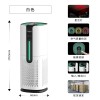 新款创意负离子车载空气净化器星空灯智能检测除甲醛烟雾家用桌面