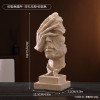 沉默是金北欧复古装饰工艺品树脂艺术品家居客厅酒柜摆件摄影道具
